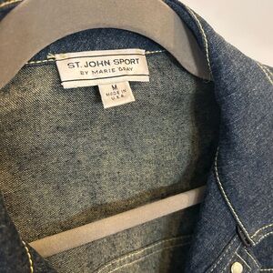 Ladies St. John Sport Denim Jacket
